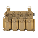 M-Tac Front Panel for Plate Carrier Cuirass QRS (4 Magazine) in Ranger Green, alternate view 3