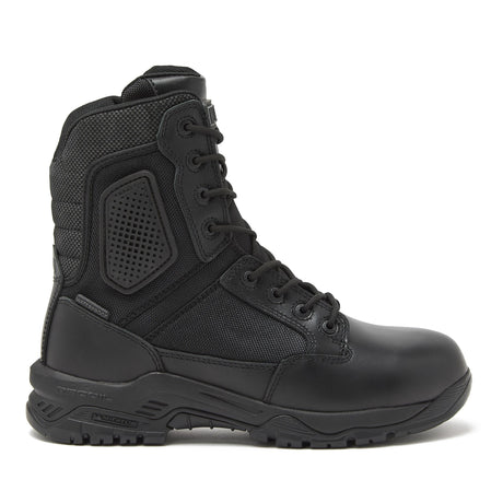 Magnum Strike Force 8 Inch Waterproof Side-Zip Boot in Black, alternate view 2