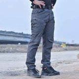 Outdoor Multi-Legged Tactical Pants in Gray, alternate view 8