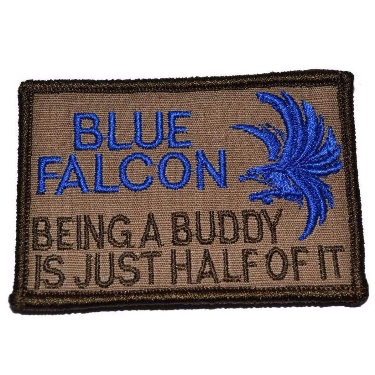 Blue Falcon - 2x3 Patch in Olive Drab, alternate view 5