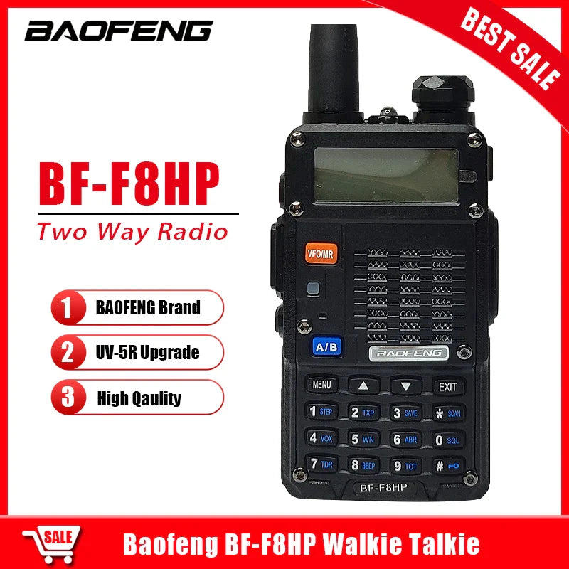 Baofeng BF-F8HP 8 Watt Ham Radio - HR Tactical Innovations