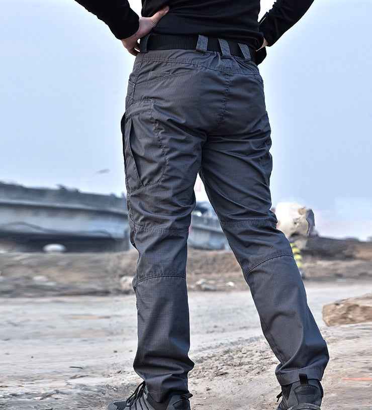 Outdoor Multi-Legged Tactical Pants in Black, alternate view 4