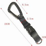 Raven Supply Backpack Keychain with Belt Clip, alternate view 4