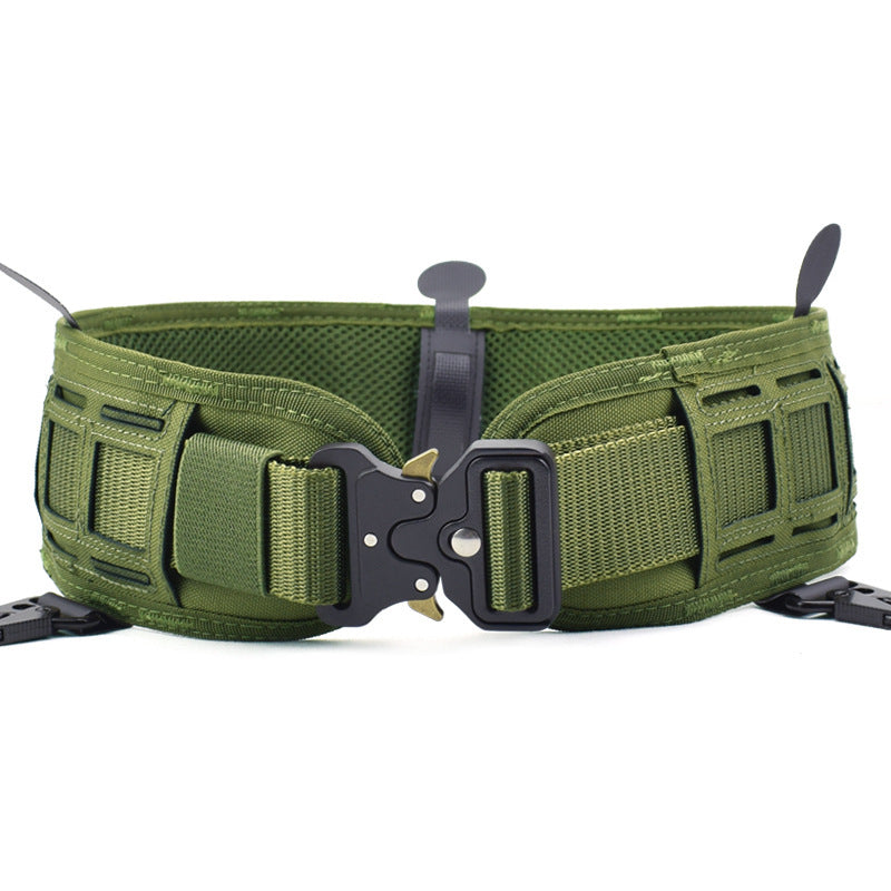 Tactical Gun Belt Modern Viking Tactical Gear for Ultimate Performance in Green, alternate view 5
