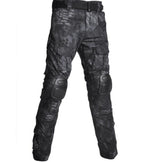Raven Supply Tactical Pants with Knee Pads in Black, alternate view 16