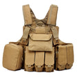 Tactical Plate Carrier Ultimate Protection and Versatility for Adventurers in Khaki
