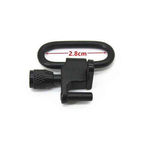 Raven Supply Quick Release Harness Loop in Black, alternate view 2