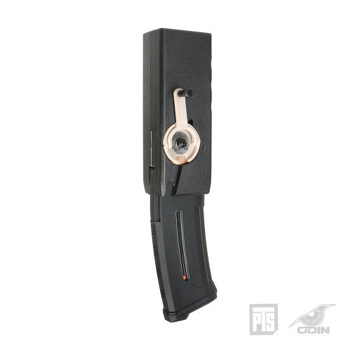 PTS/Odin M12 Sidewinder Speed Loader BB reservoir detail