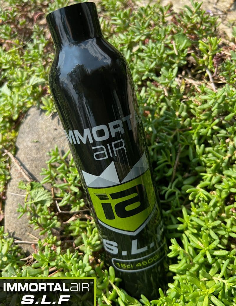 Immortal Air ImmortaLITE™ 15ci/4500psi S.L.F™ Carbon Fiber Bottle - No Regulator