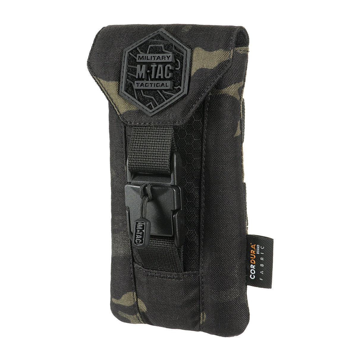 M-Tac Elite Medium Hex Smartphone Pouch in Multicam Black/Black