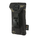 M-Tac Elite Medium Hex Smartphone Pouch in Multicam Black/Black