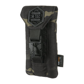 M-Tac Elite Medium Hex Smartphone Pouch in Multicam Black/Black
