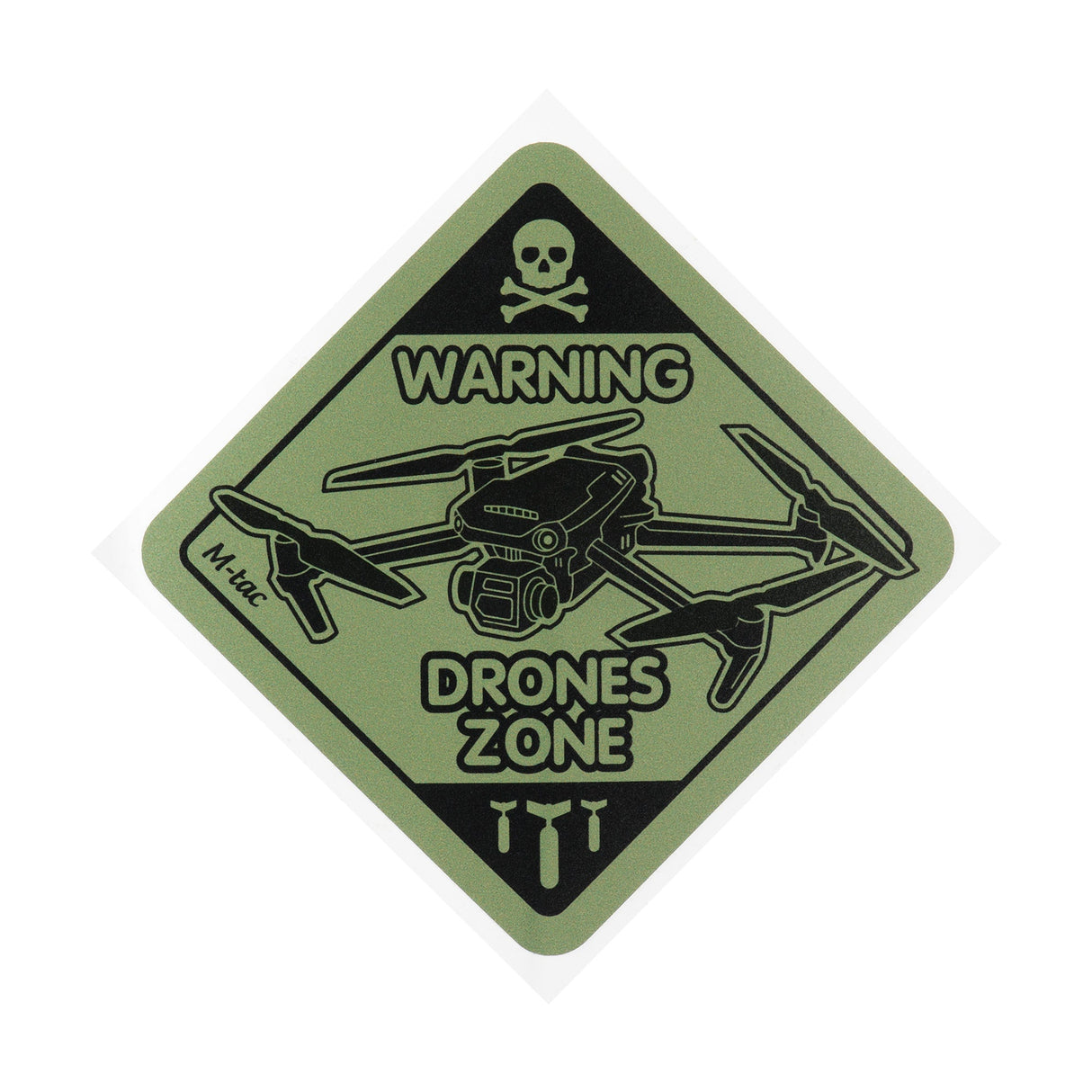 M-Tac Drones Zone Large Sticker