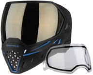 Empire EVS Goggle – Black/Navy Blue — alternate view 6
