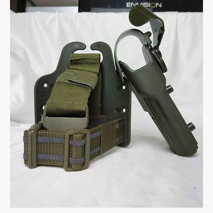 Raven Supply Kydex Drop-Leg Holster Platform in Black, alternate view 3