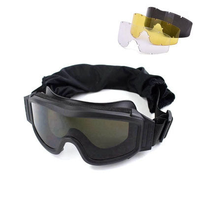 Raven Supply Outdoor Tactical Desert Goggles, alternate view 4
