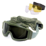 Raven Supply Outdoor Tactical Desert Goggles in Black