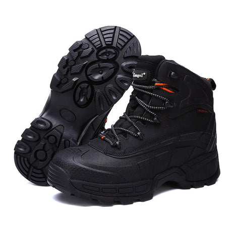 Raven Supply Mid Top Patrol Boots in Black