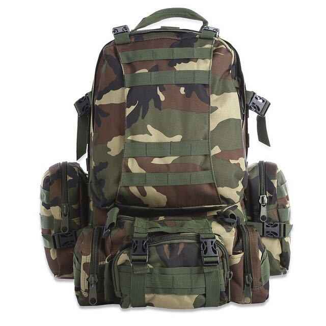Raven Supply 50L MOLLE Tactical Backpack Set, alternate view 8