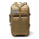 Military Tactical Backpack - Durable Tactical Gear for Outdoor Adventures in Jungle Digital, alternate view 3