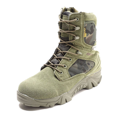 Raven Supply Special Forces Combat Boots in Green, alternate view 2