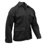 Poly Cotton Twill BDU Shirt in Metro, alternate view 4