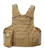 Tactical Plate Carrier Ultimate Protection and Versatility for Adventurers in Black, alternate view 2