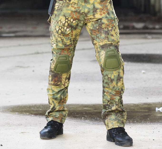 Raven Supply Tactical Pants with Knee Pads in Green., alternate view 3