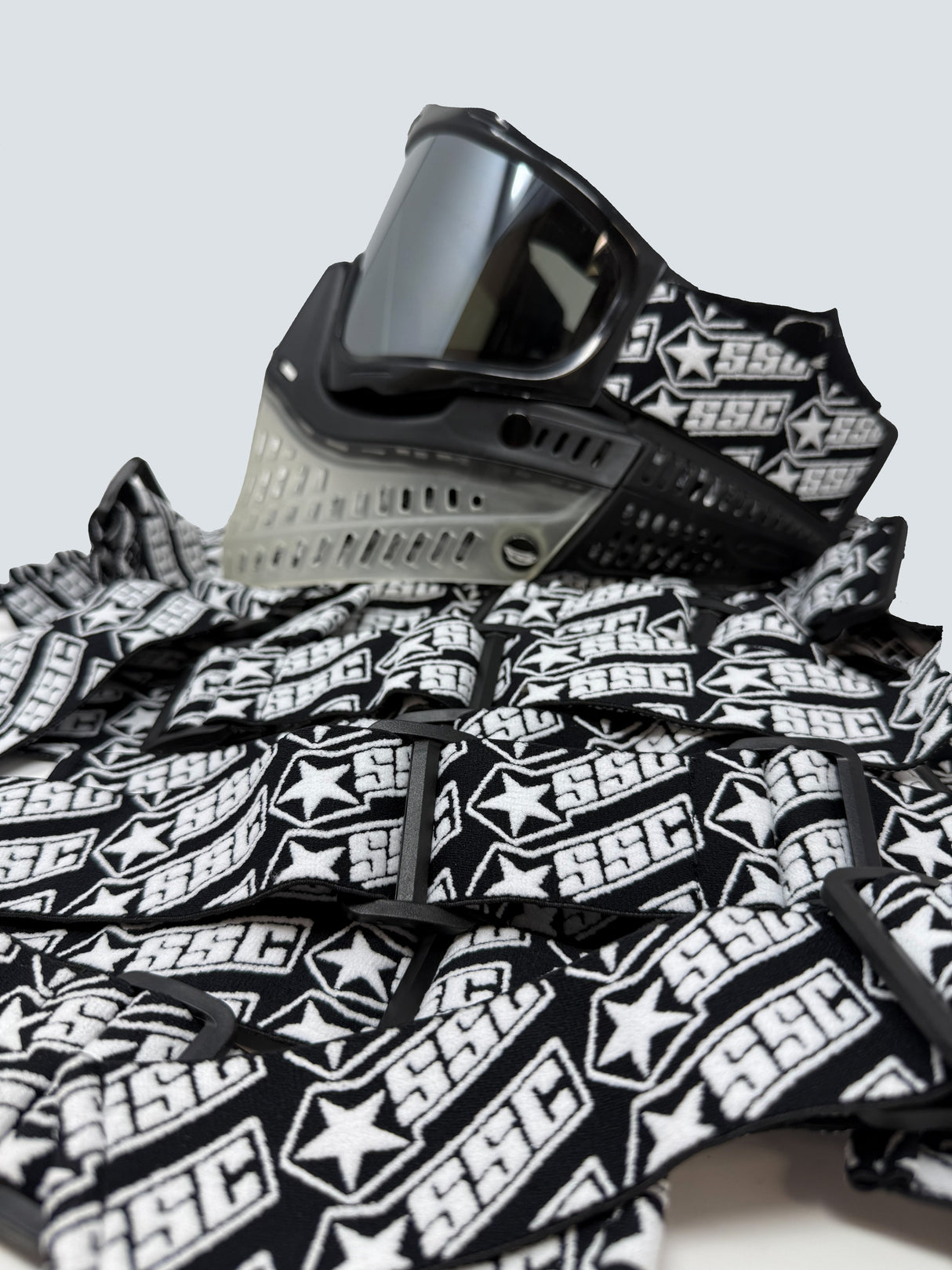 SSC Flex Straps - Woven All Over in White + Black