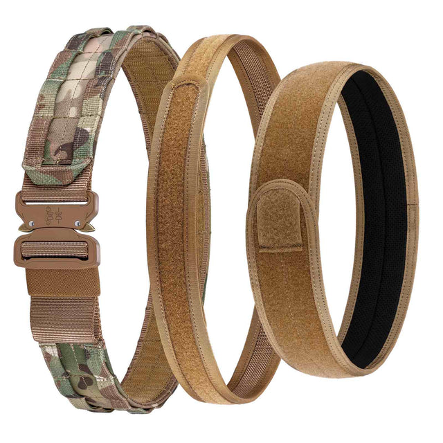 Raven Supply MOLLE Battle Belt with Quick-Release Buckle in Black