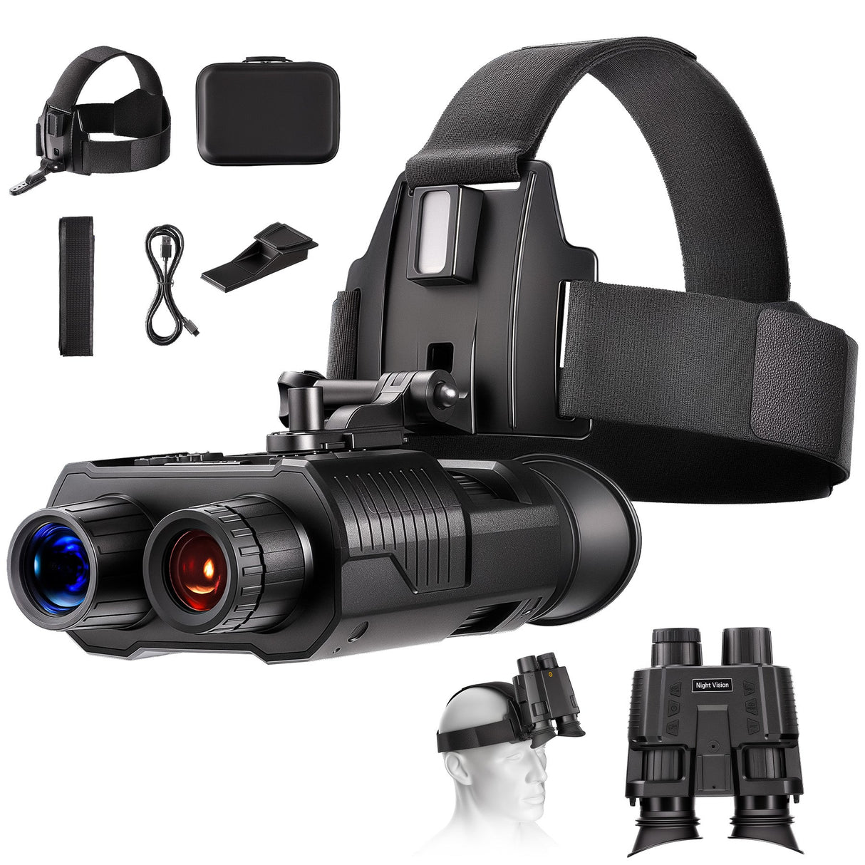 Head Mounted Night Vision Goggles