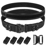 Raven Supply 2-Inch Duty Belt in Black, alternate view 3
