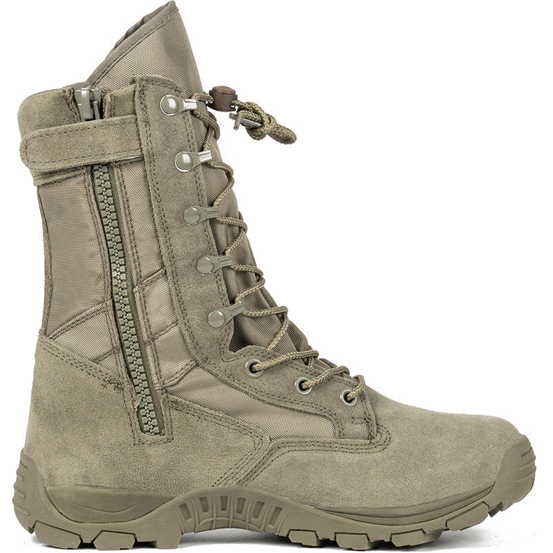 Raven Supply Lightweight Desert Combat Boots in Black, alternate view 7