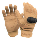 McGuire Gear Full Finger Hard Knuckle Glove in Black, alternate view 6