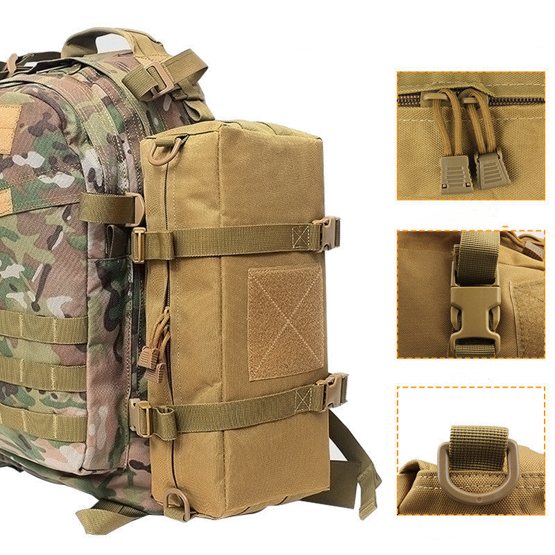 Raven Supply MOLLE Tactical Utility Pouch in Mud, alternate view 3