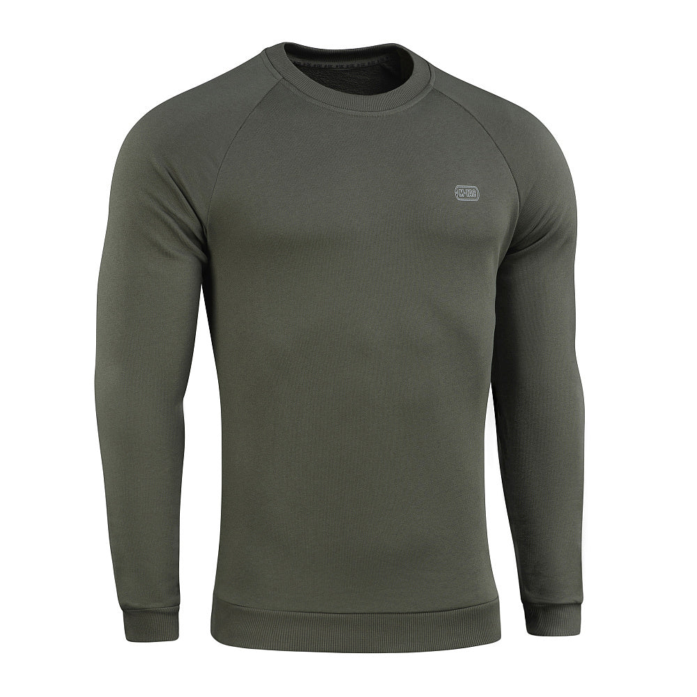 M-Tac Cotton Sweatshirt in Army Olive, alternate view 4