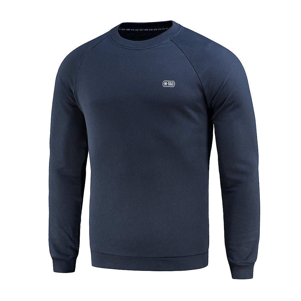 M-Tac Cotton Sweatshirt in Dark Navy Blue, alternate view 18