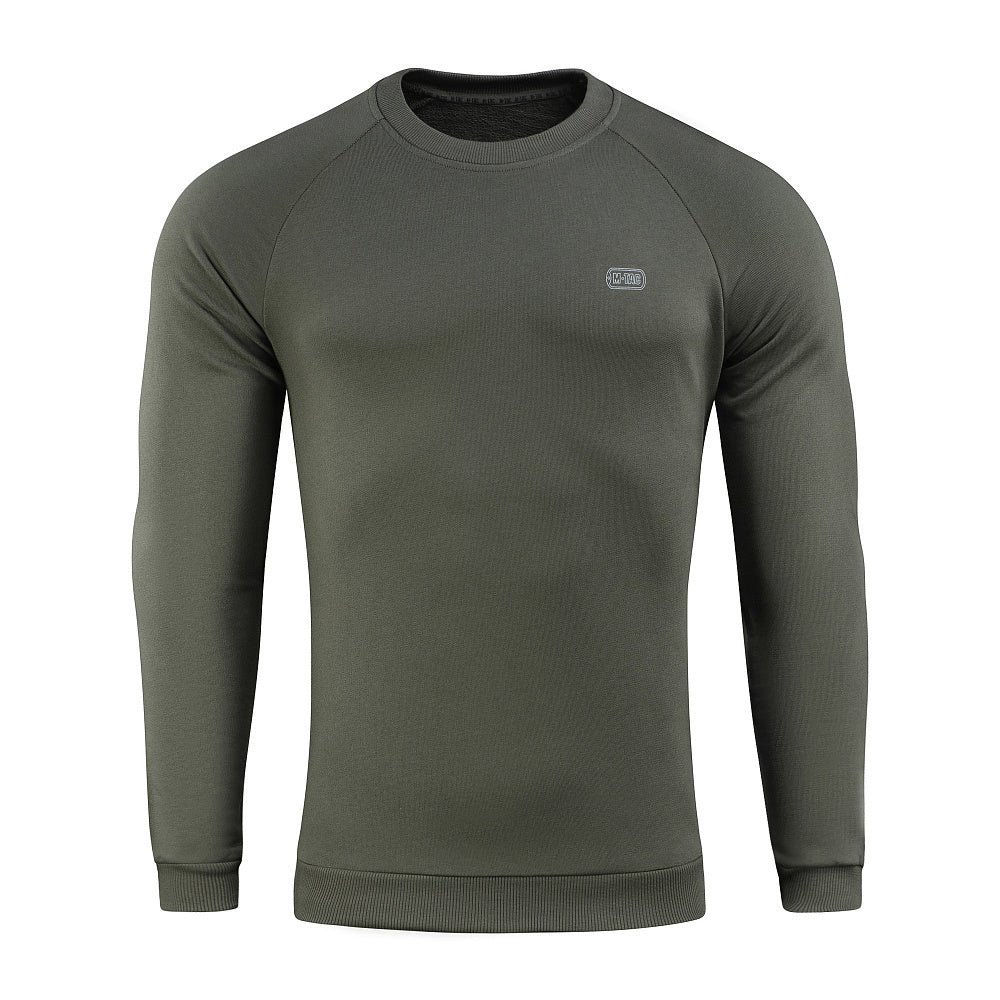 M-Tac Cotton Sweatshirt in Army Olive, alternate view 3