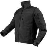 Raven Supply Tactical Fleece Sweatshirt in Black, alternate view 3