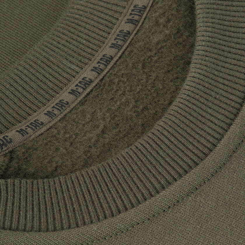 M-Tac Cotton Sweatshirt Hard in Army Olive, alternate view 6