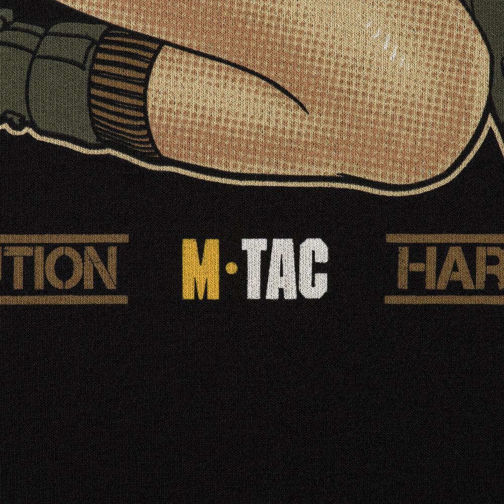 M-Tac Hoodie Tape by Tape Black in S, alternate view 2