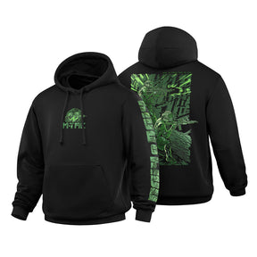 M-Tac Hoodie Side by Side Oversize Hard Black in XS