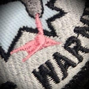 Consider This A Fucking Warning Pigeon - 3.5 inch Round Patch, alternate view 4