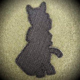 Donkey Dick Fueler - That funny name for the Nozzle for a Military Fuel Can - PVC Patch, alternate view 4