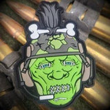 Tactical Gear Junkie Voodoo Shrunken Head PVC Patch, alternate view 4