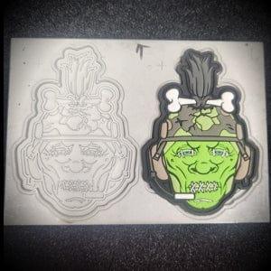 Tactical Gear Junkie Voodoo Shrunken Head PVC Patch, alternate view 5