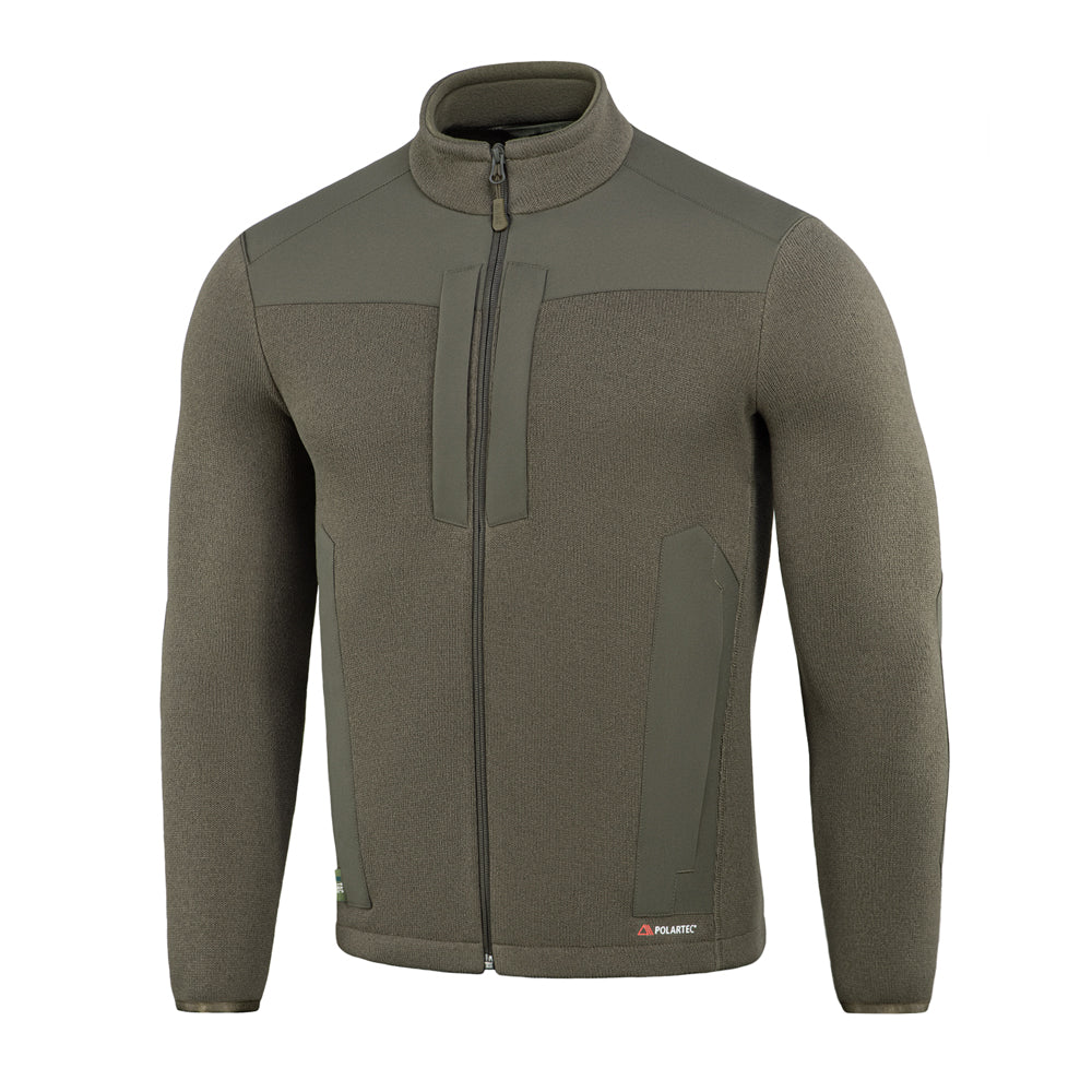 M-Tac Sweater Senator Fleece Polartec in Dark Olive, alternate view 12