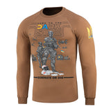 M-Tac Raglan Sleeve T-Shirt UA Side in Coyote Brown