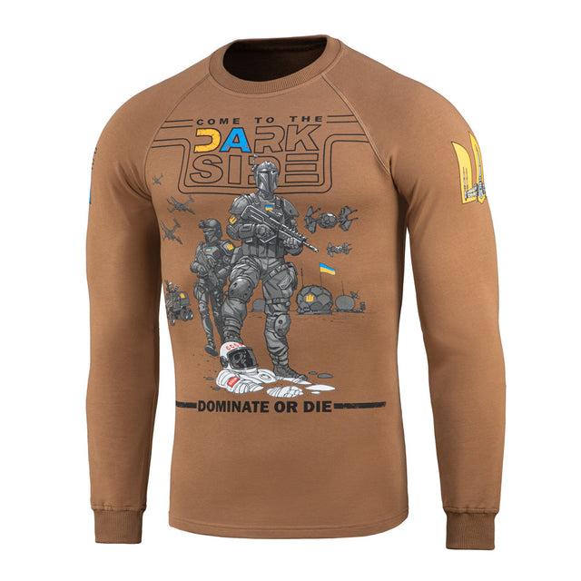 M-Tac Raglan Sleeve T-Shirt UA Side in Coyote Brown