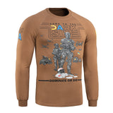 M-Tac Raglan Sleeve T-Shirt UA Side in Coyote Brown, alternate view 4